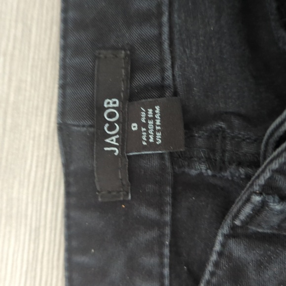 Faded black Jacob straight leg pants - Picture 3 of 4